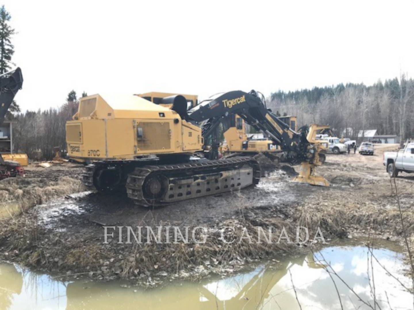 2015 Tigercat 870 C Feller Buncher