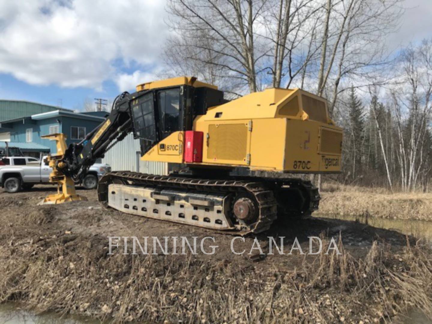 2015 Tigercat 870 C Feller Buncher