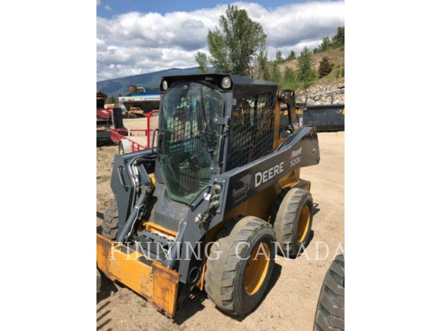 2018 John Deere 320E Skid Steer Loader