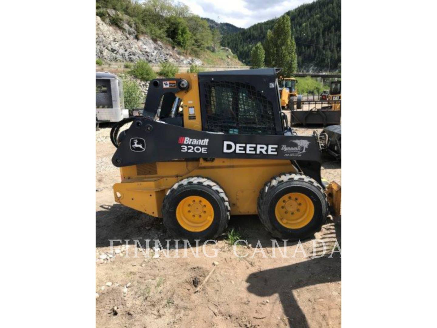 2018 John Deere 320E Skid Steer Loader