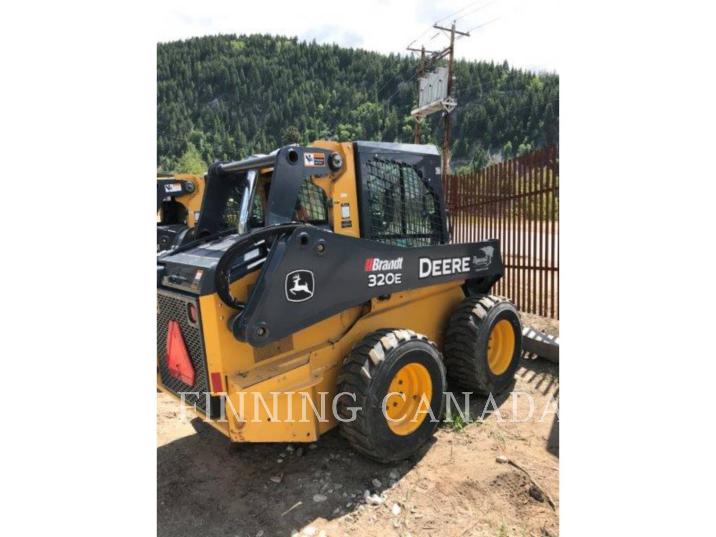 2018 John Deere 320E Skid Steer Loader