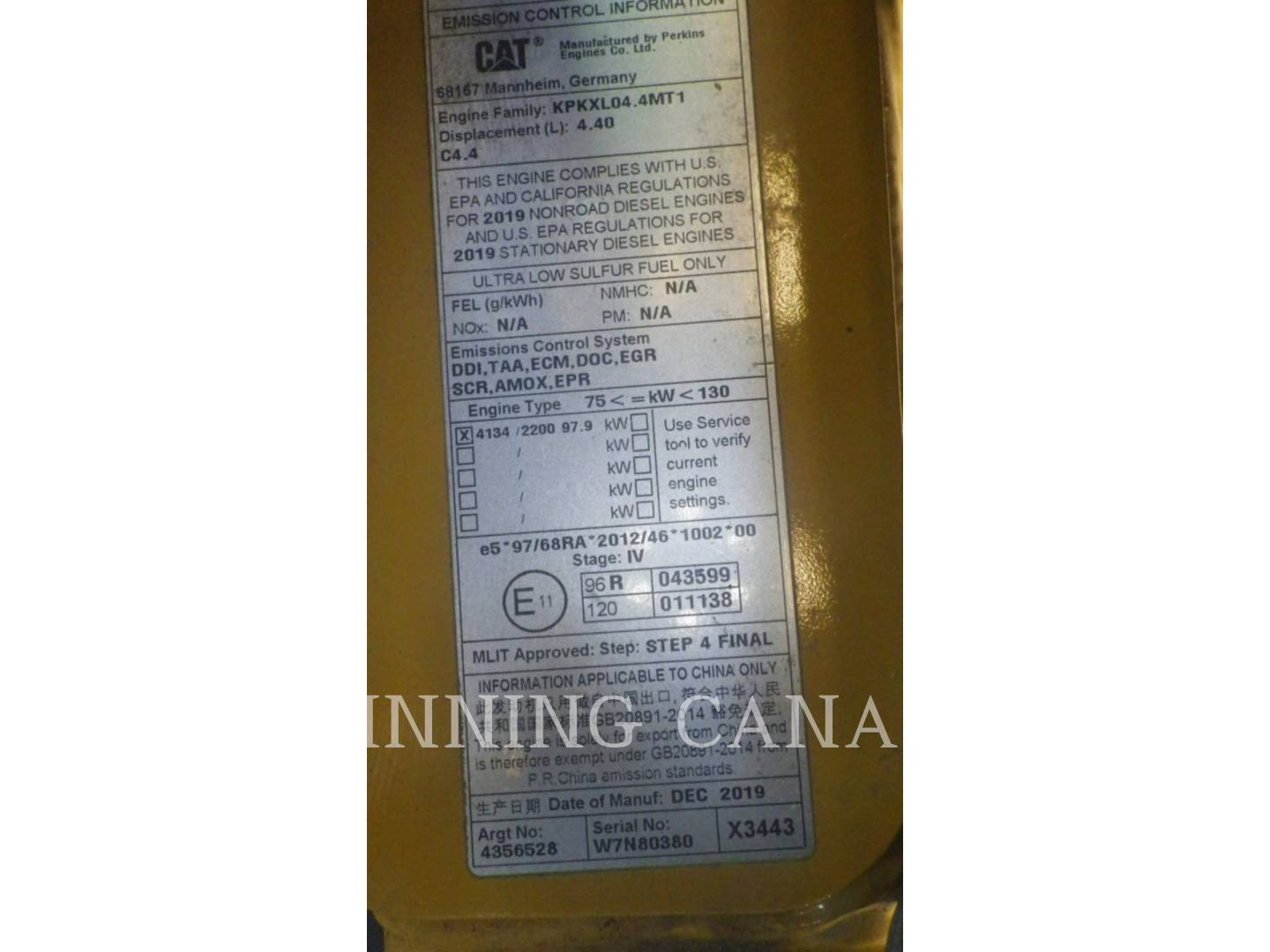 2020 Caterpillar CS64B Vibratory Single