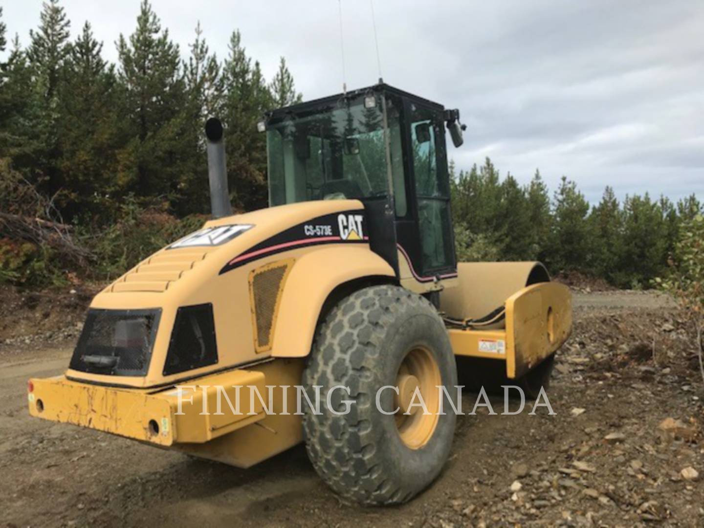 2008 Caterpillar CS-573E Vibratory Single