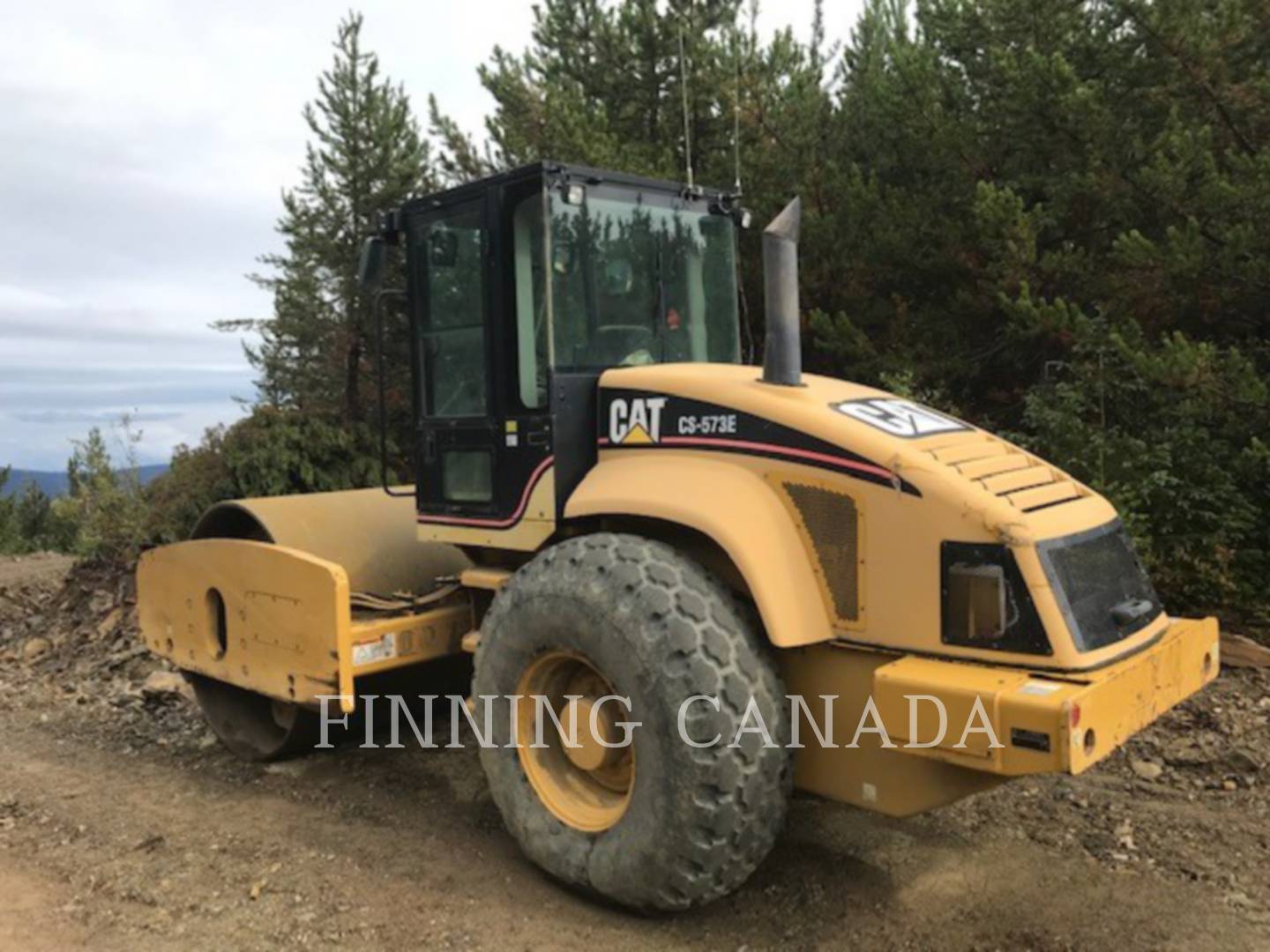 2008 Caterpillar CS-573E Vibratory Single