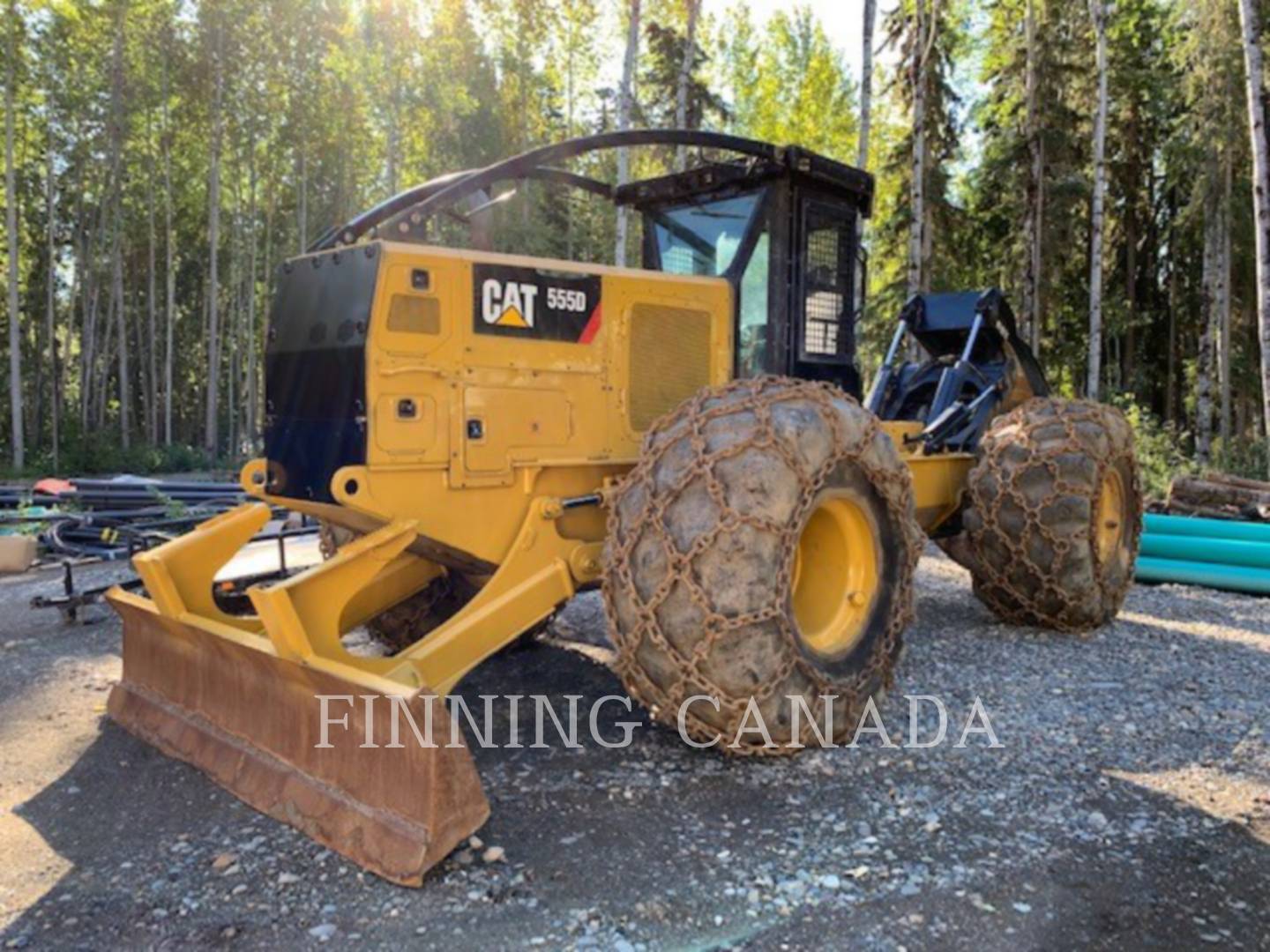 2016 Caterpillar 555D Skidder