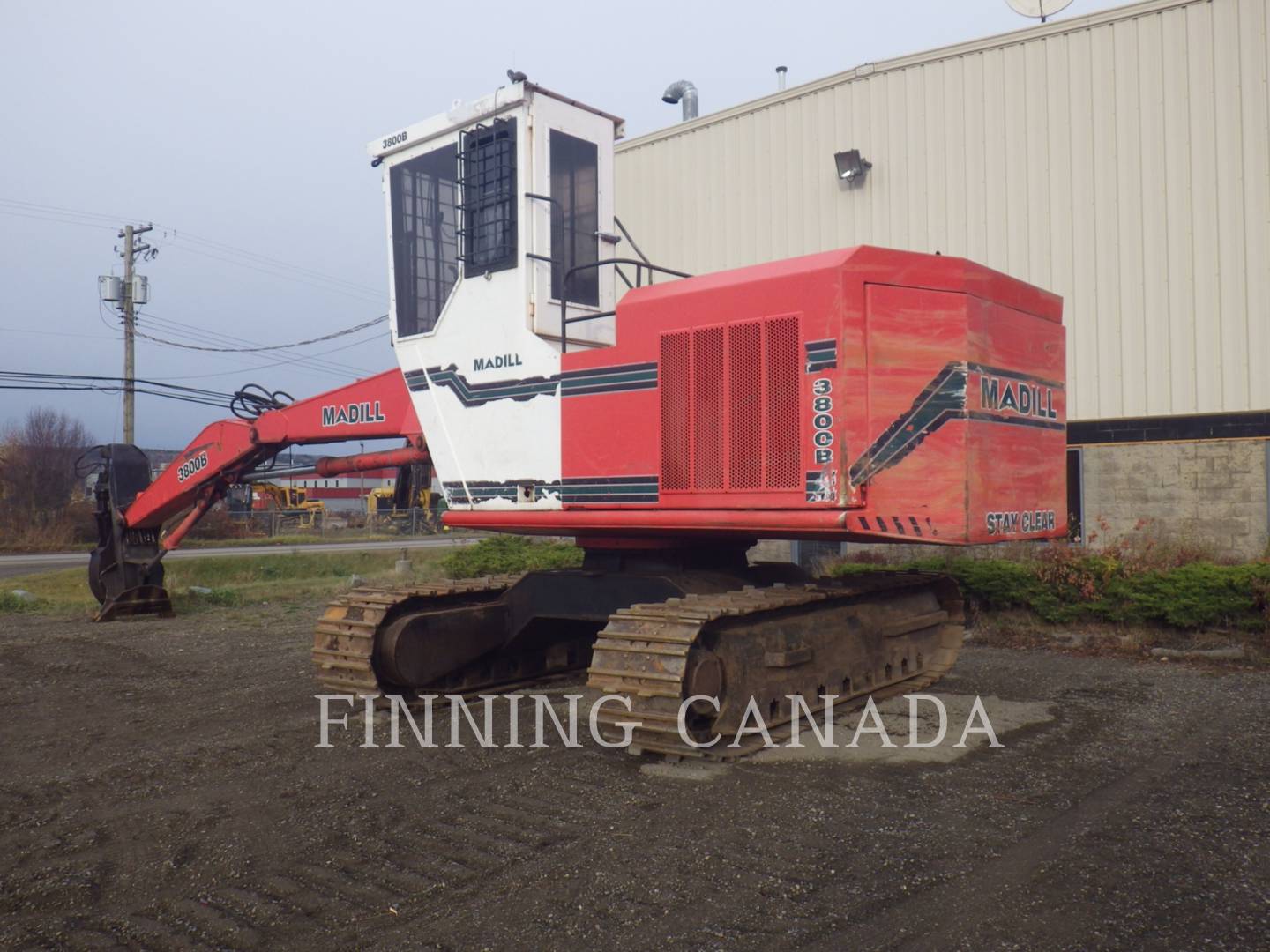 1996 Madill 3800B Log Loader