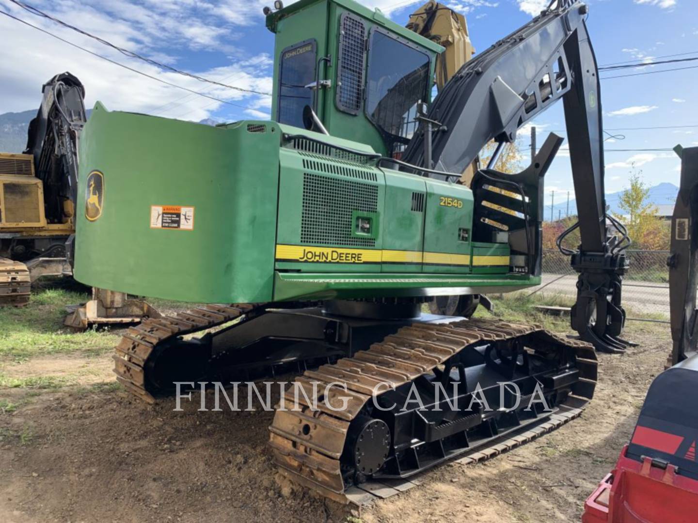 2012 John Deere 2154D Log Loader