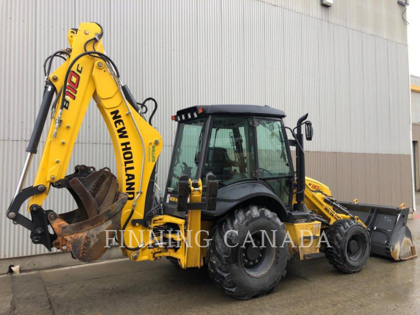 2022 New Holland B110C Tractor Loader Backhoe