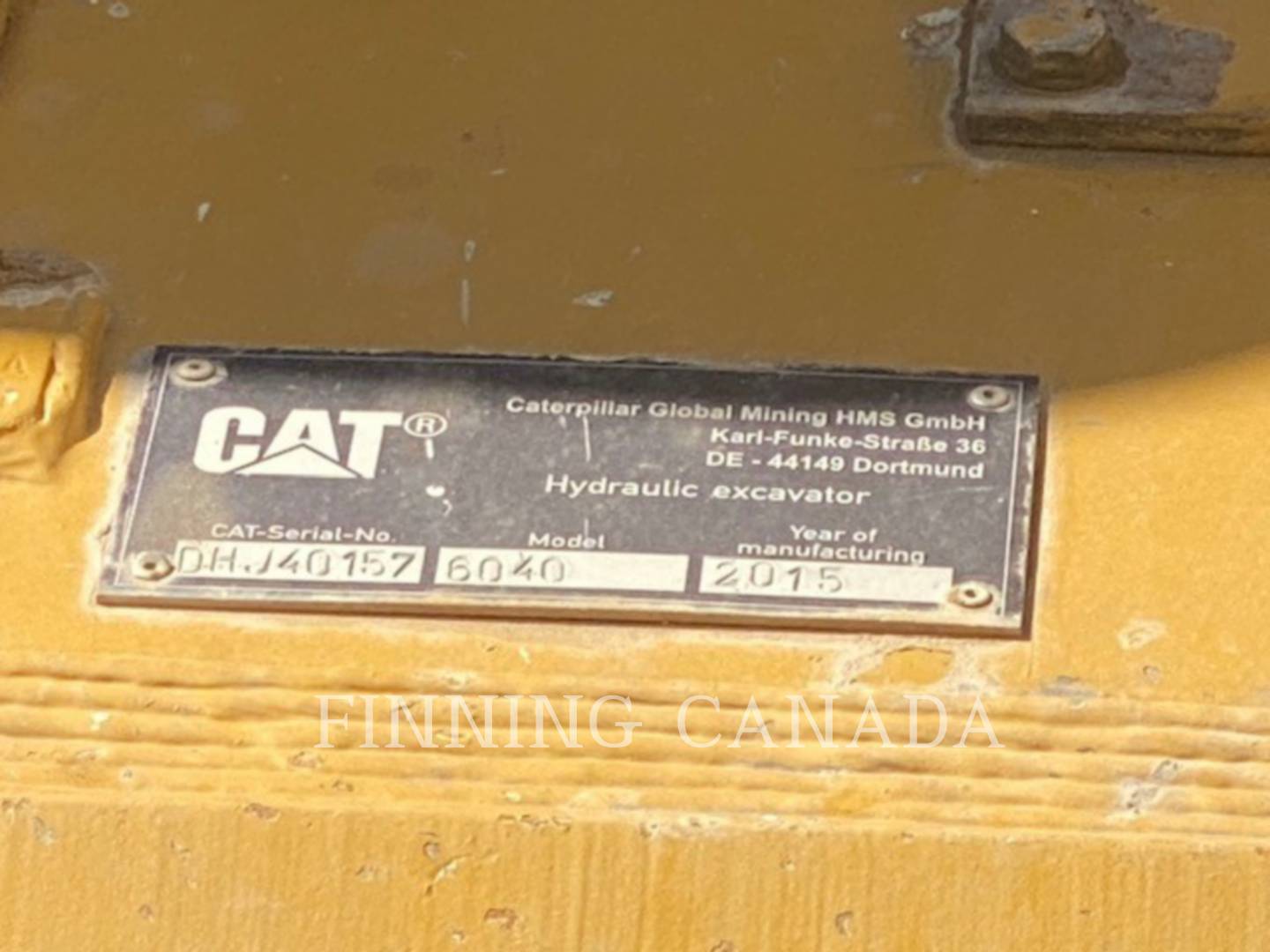 2016 Caterpillar 6040 Misc