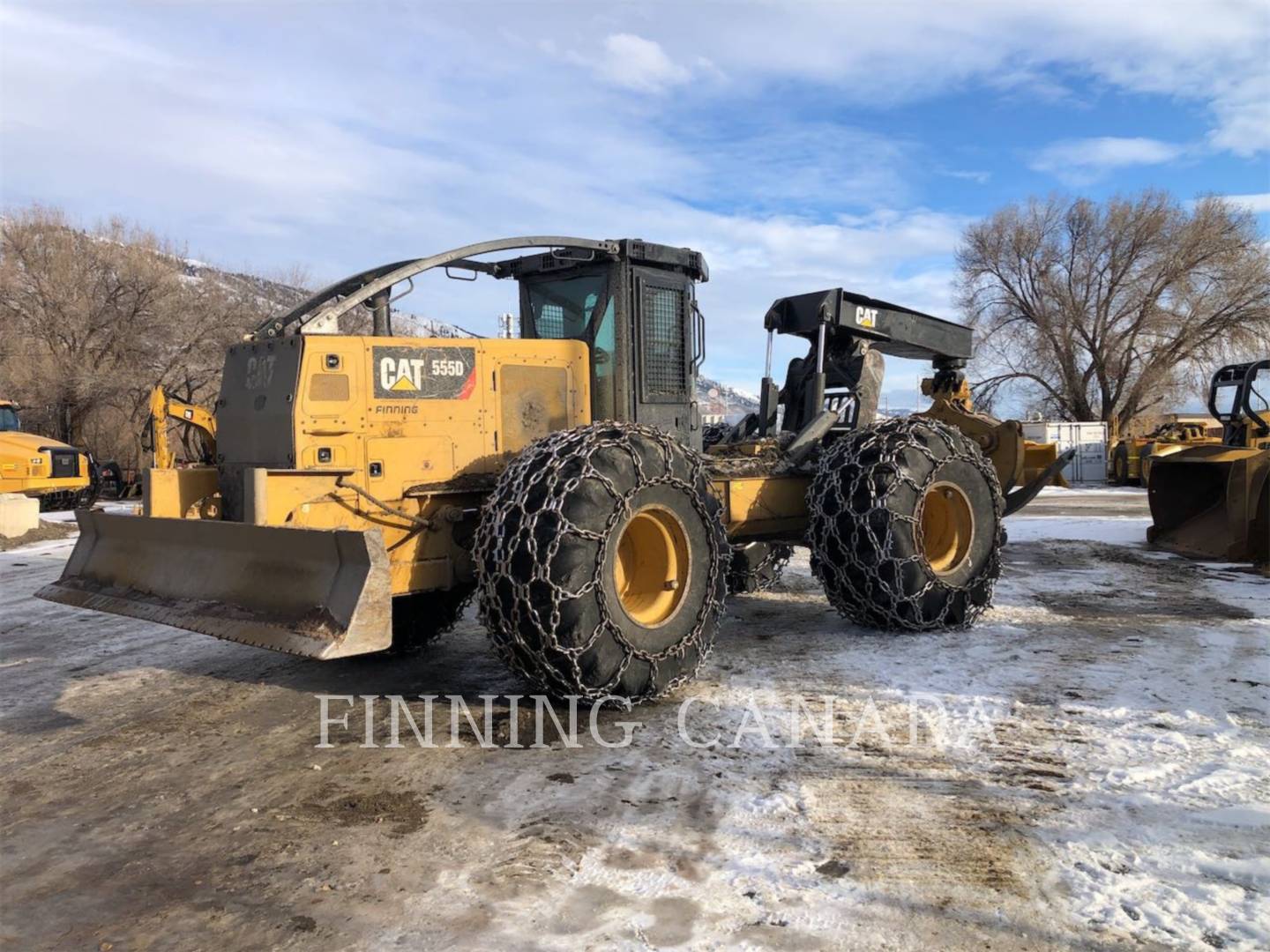 2015 Caterpillar 555D Skidder