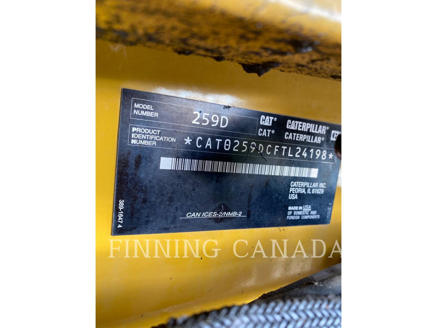 2019 Caterpillar 259D3 Misc