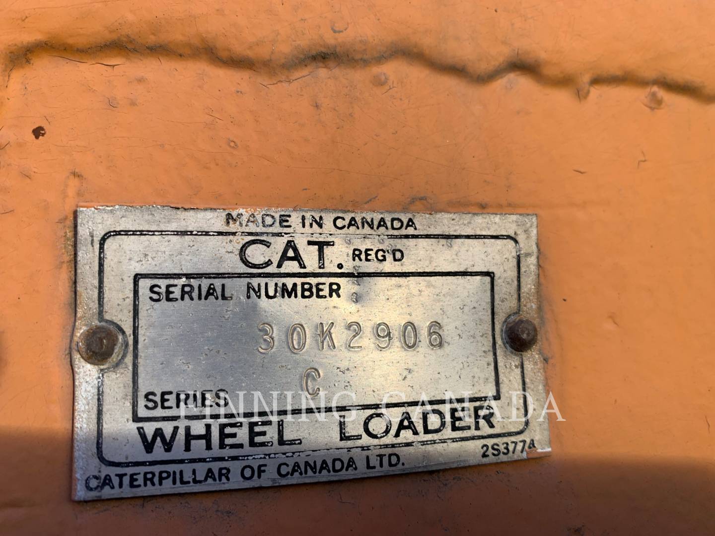 1978 Caterpillar 966C Wheel Loader