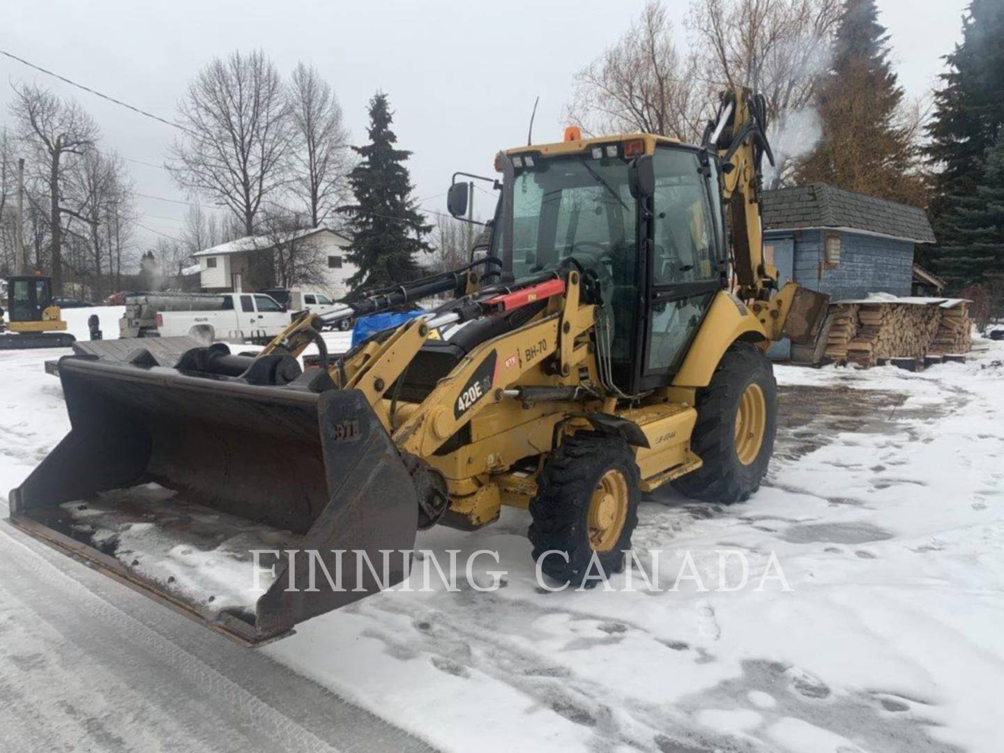 2010 Caterpillar 420E Tractor Loader Backhoe