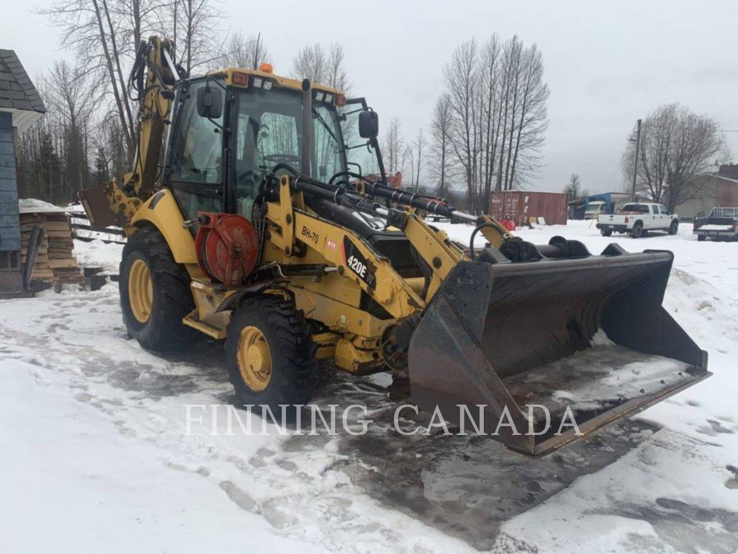 2010 Caterpillar 420E Tractor Loader Backhoe