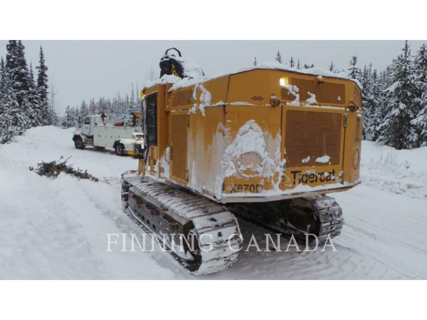 2018 Tigercat X870D Feller Buncher