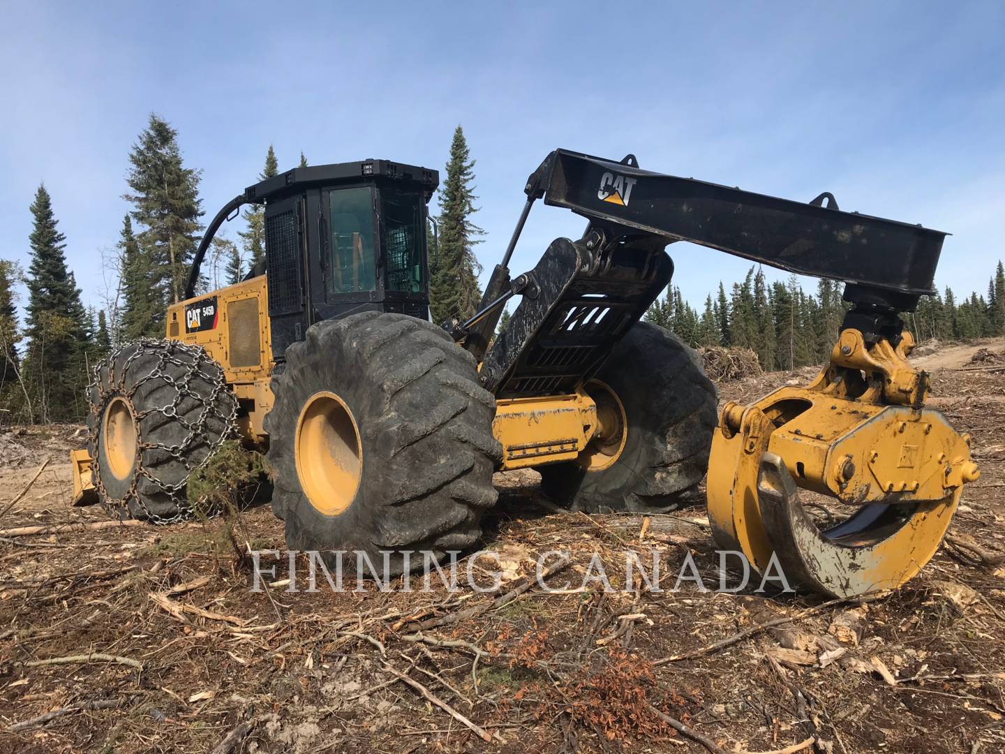 2017 Caterpillar 545D Skidder