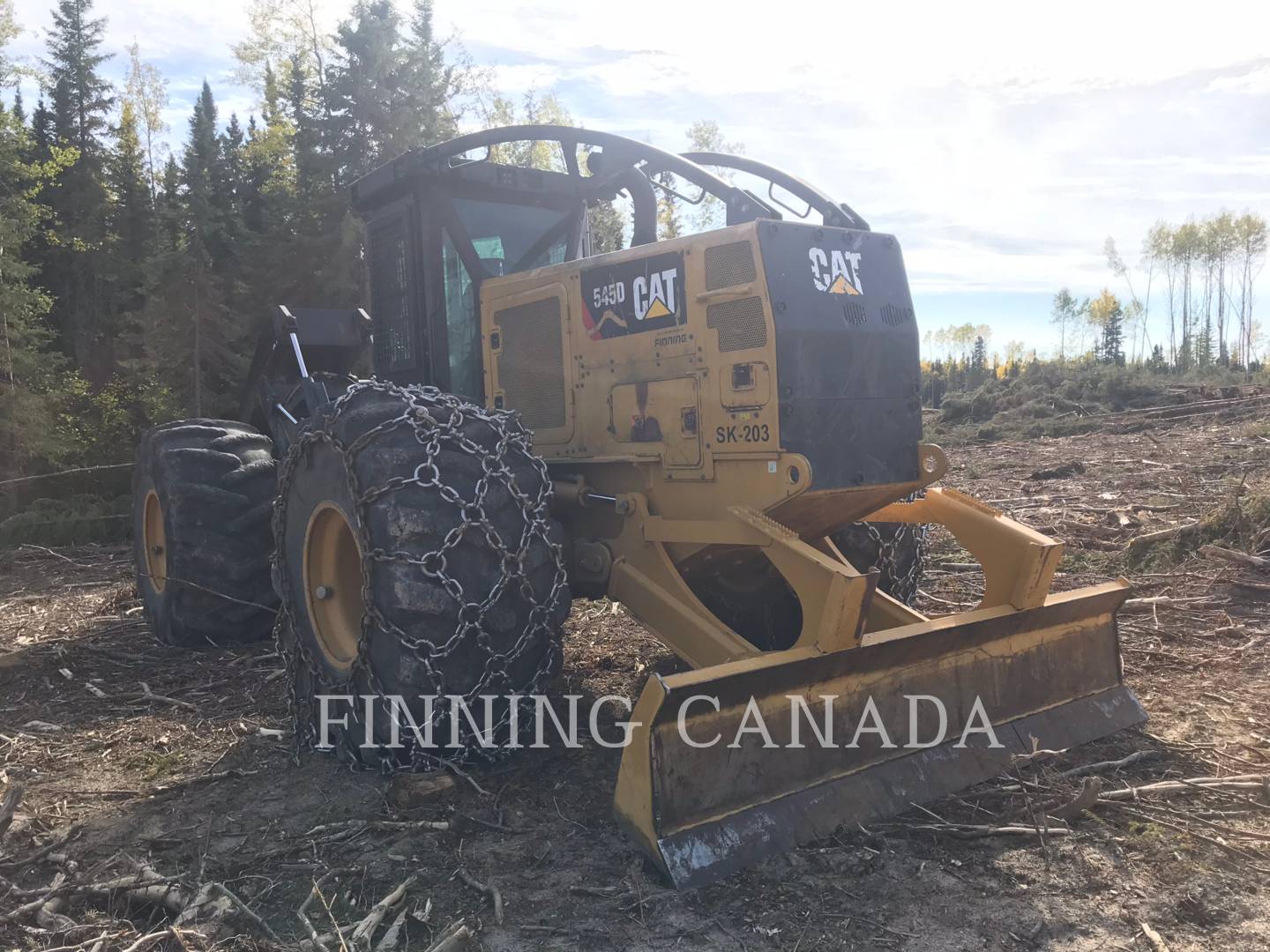 2017 Caterpillar 545D Skidder