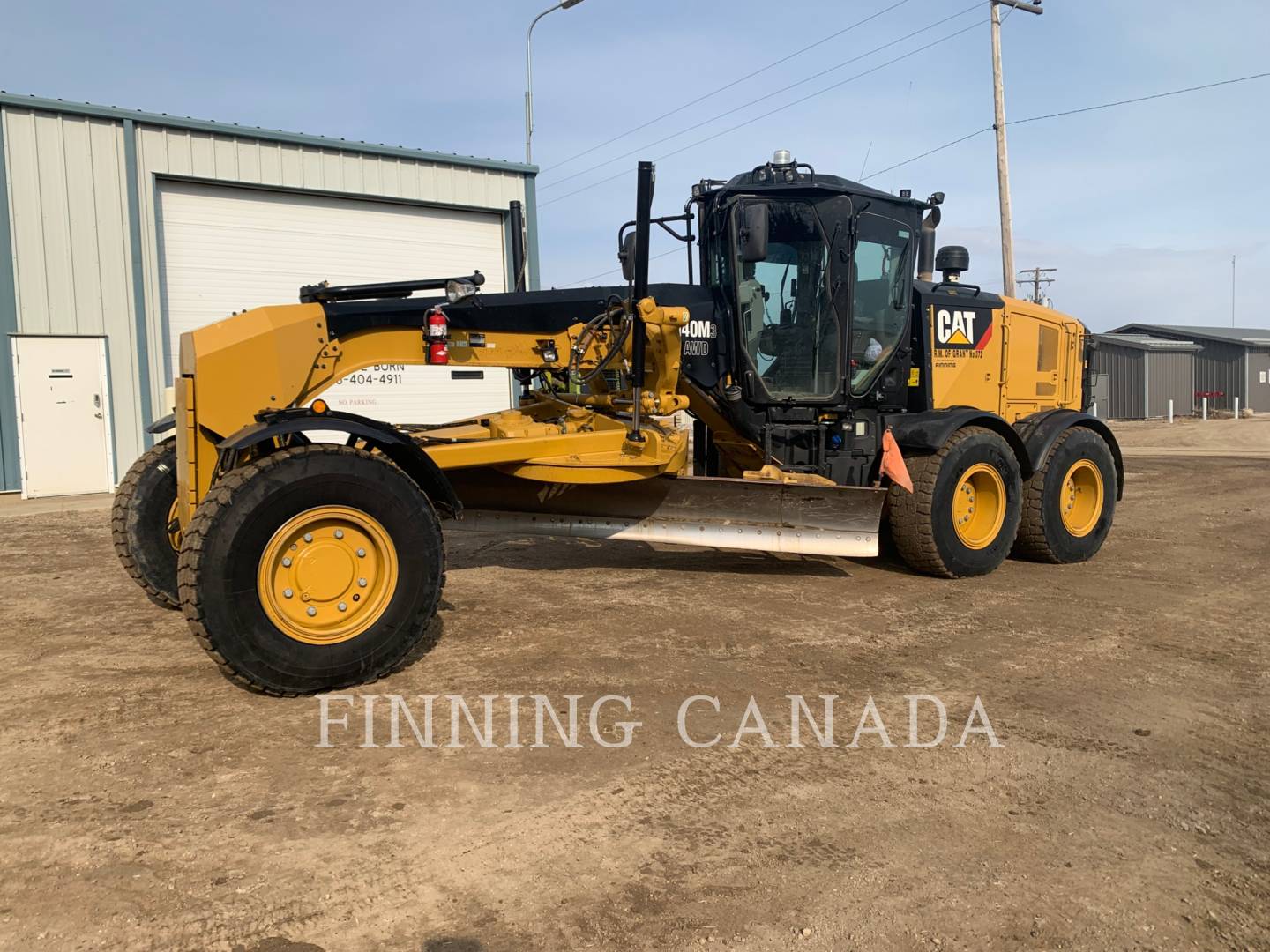 2018 Caterpillar 140M3 AWD Grader - Road