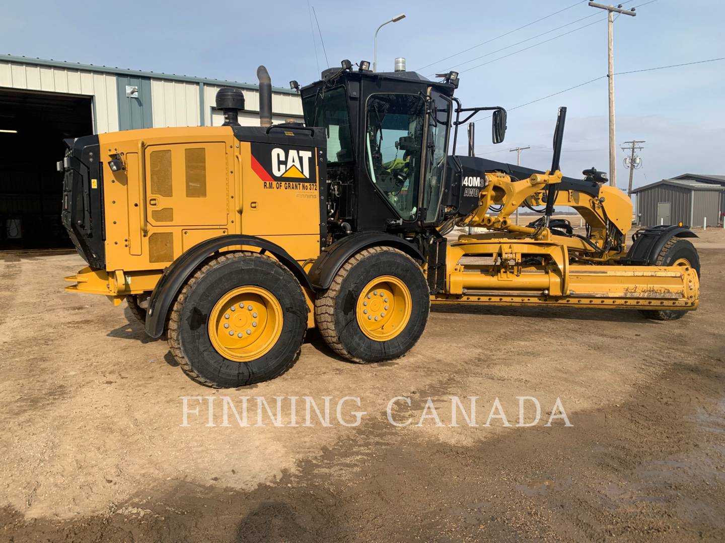 2018 Caterpillar 140M3 AWD Grader - Road