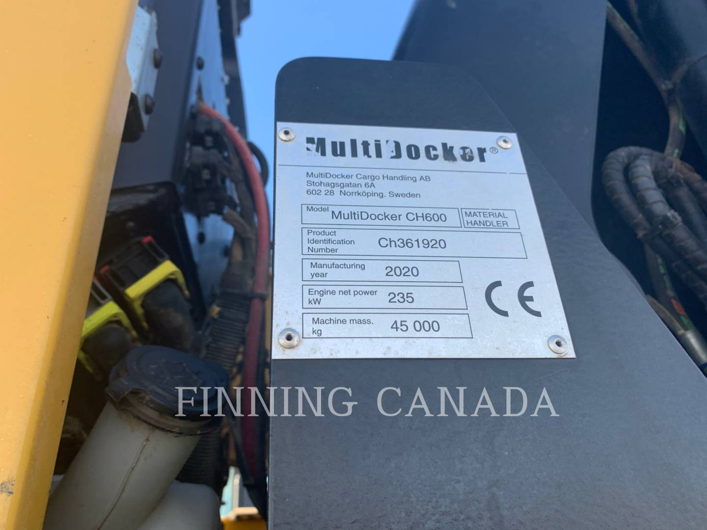 2020 Caterpillar CH 600 MULTI DOCKER Misc