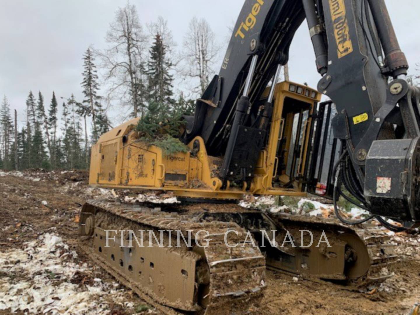 2014 Tigercat 870C Feller Buncher