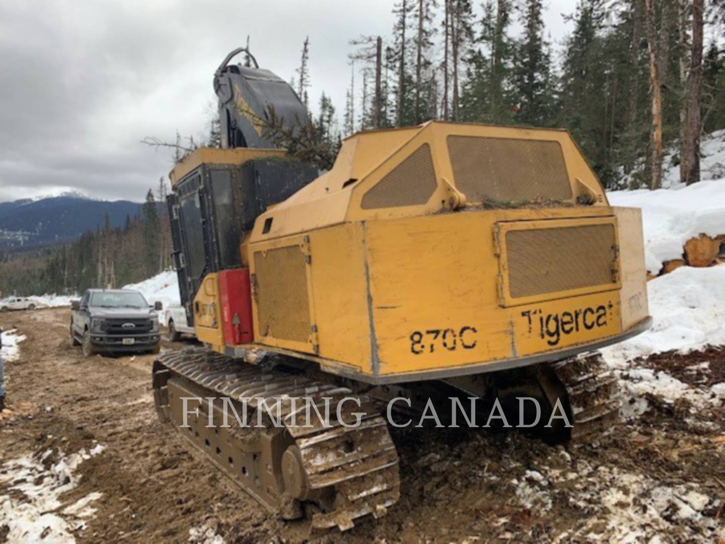 2014 Tigercat 870C Feller Buncher