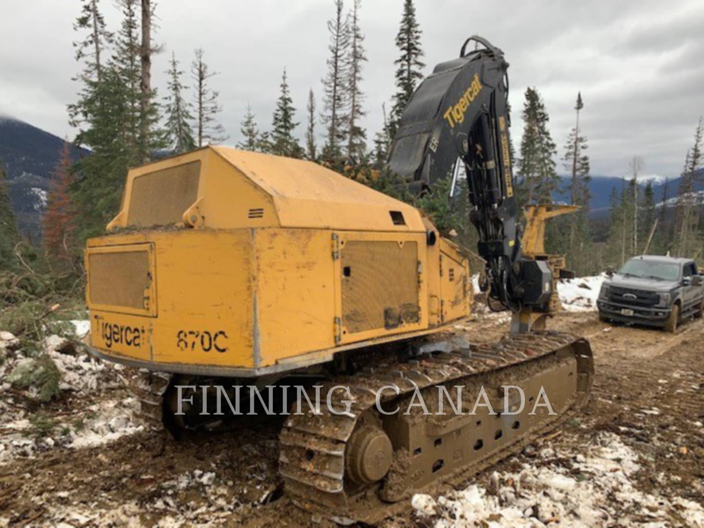 2014 Tigercat 870C Feller Buncher