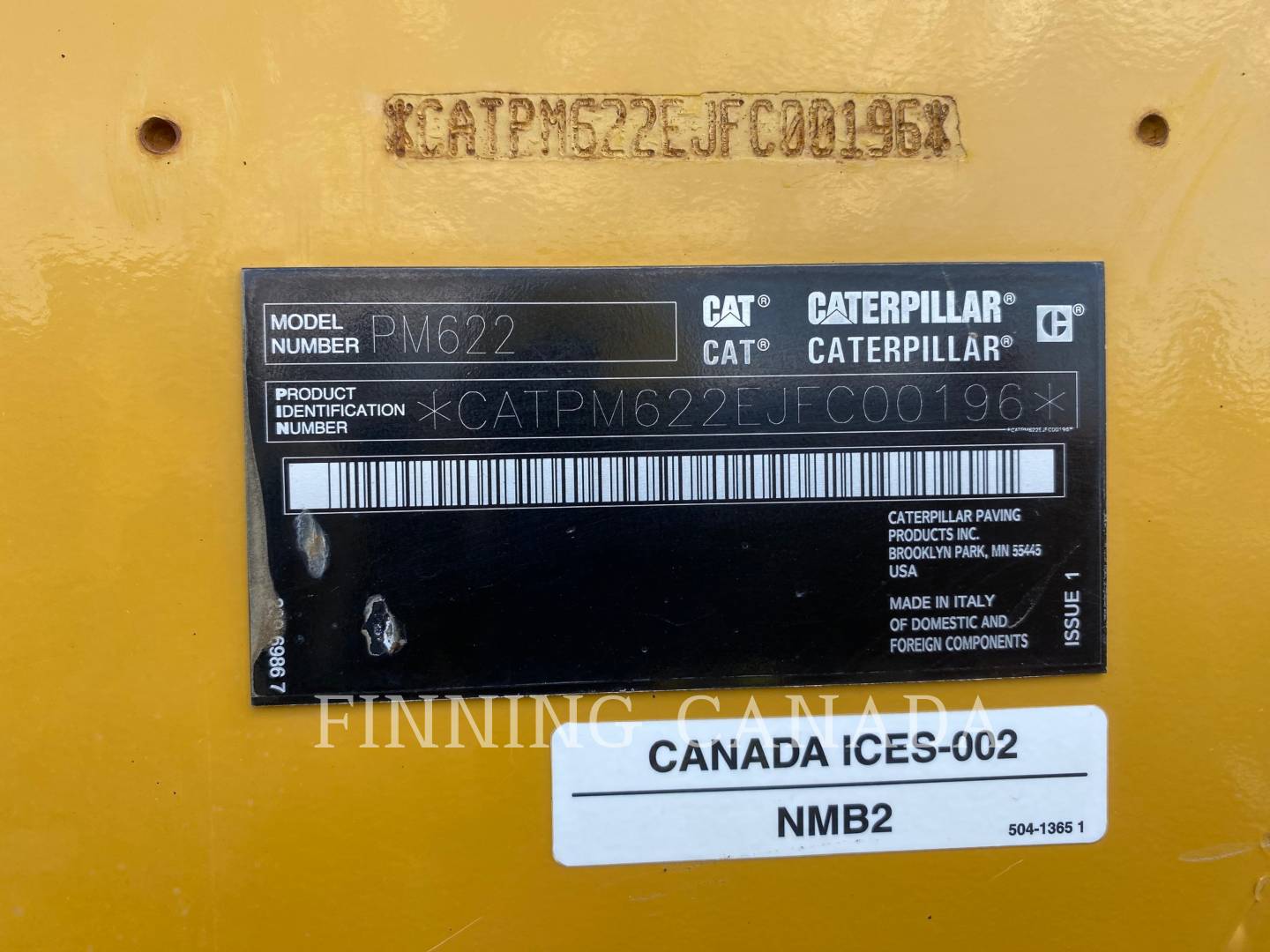 2019 Caterpillar PM622 Cold Planer