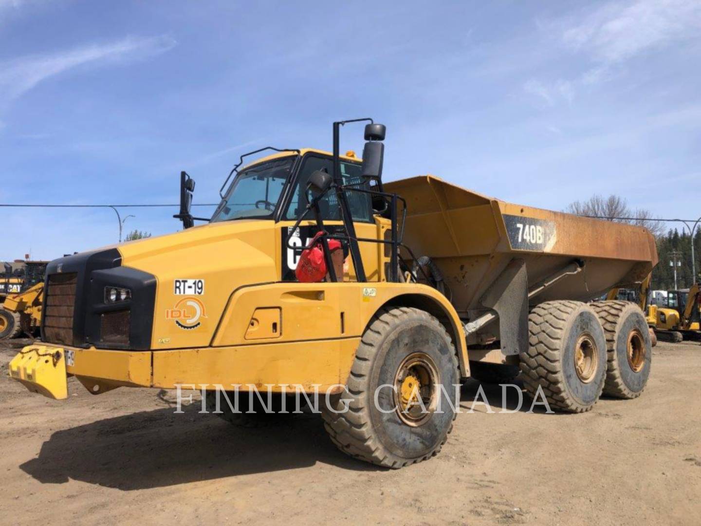 2012 Caterpillar 740B Articulated Truck