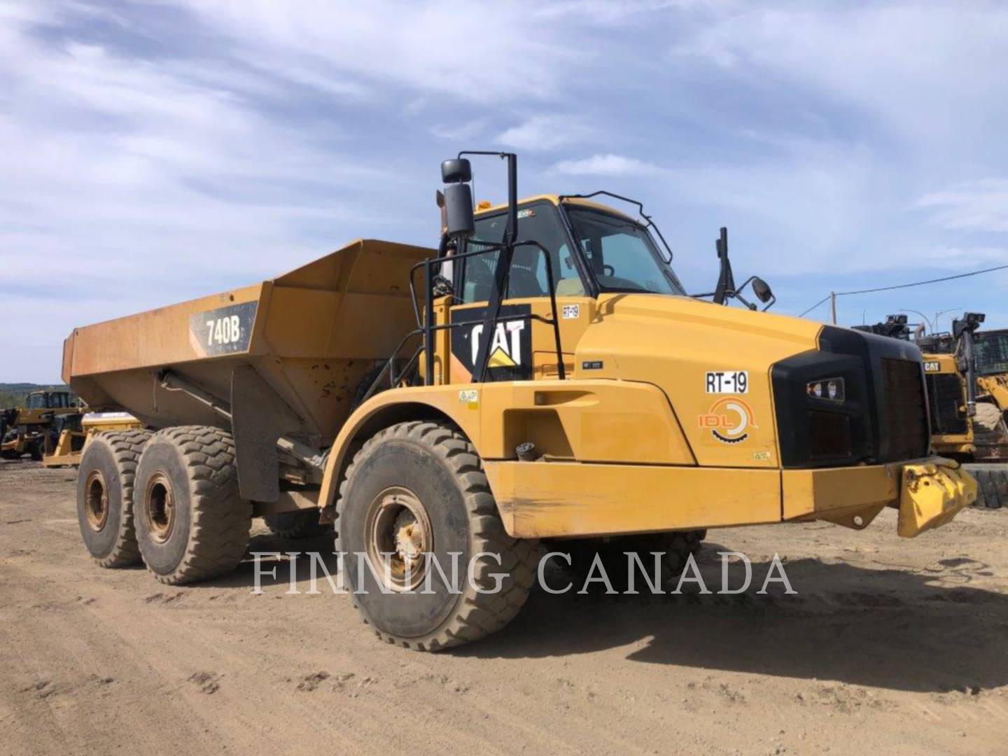 2012 Caterpillar 740B Articulated Truck