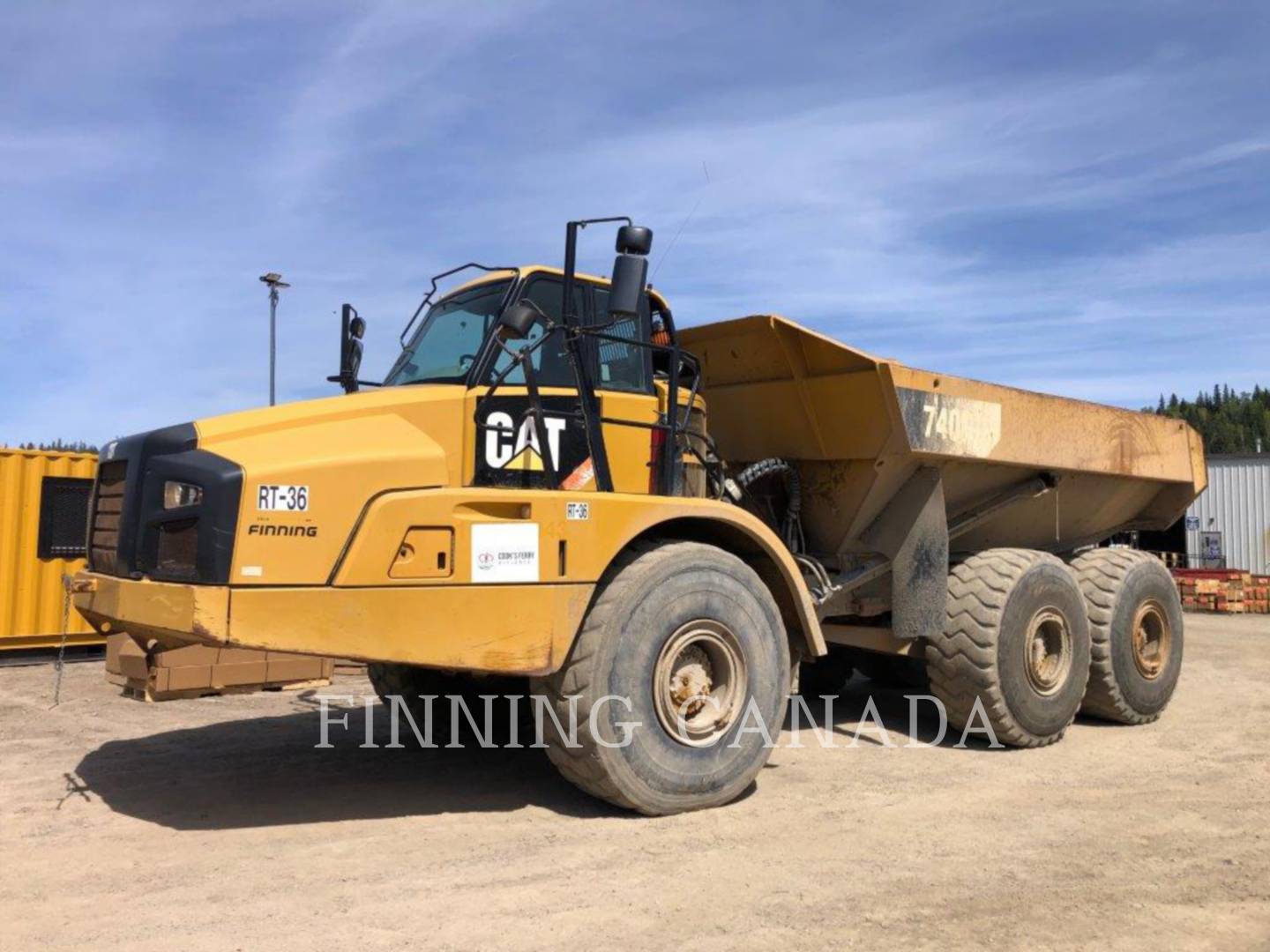 2012 Caterpillar 740B Articulated Truck