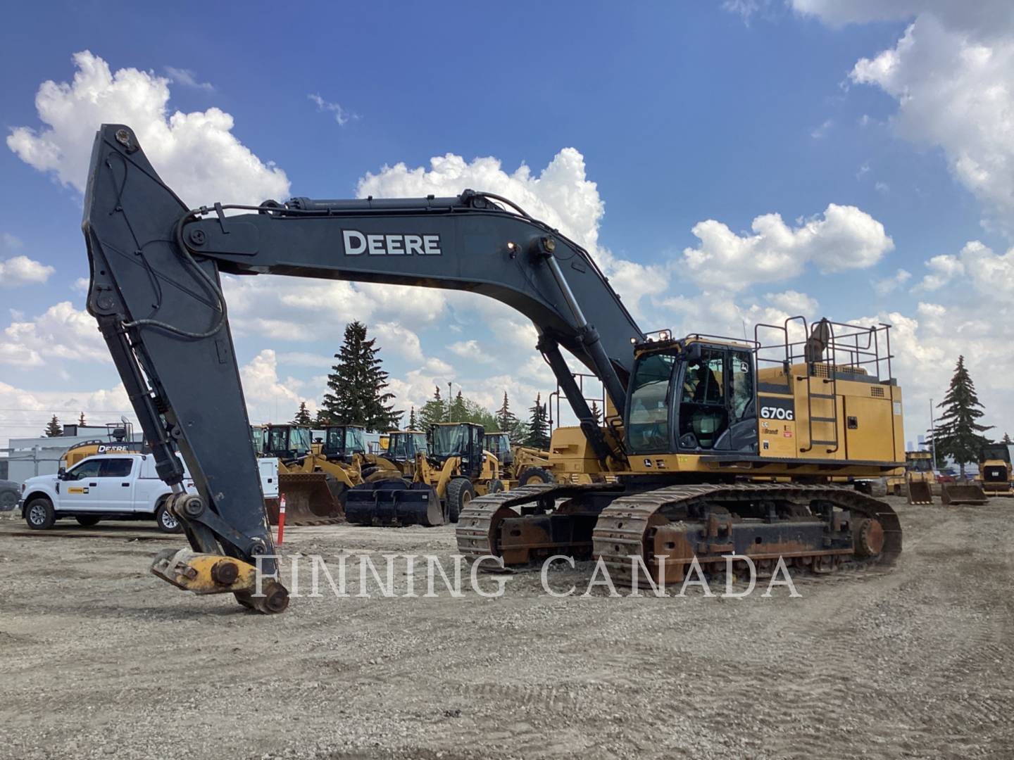 2014 John Deere 670G Excavator