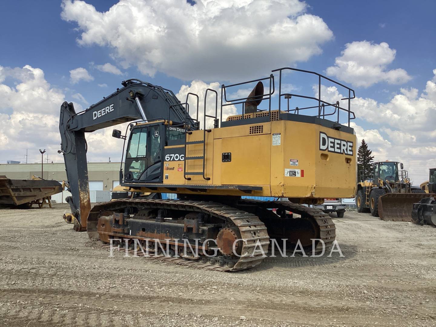 2014 John Deere 670G Excavator