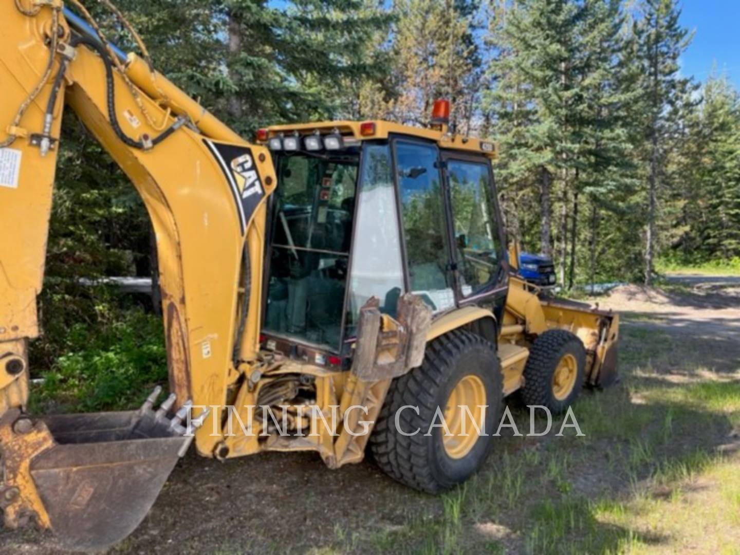 2002 Caterpillar 420D Tractor Loader Backhoe