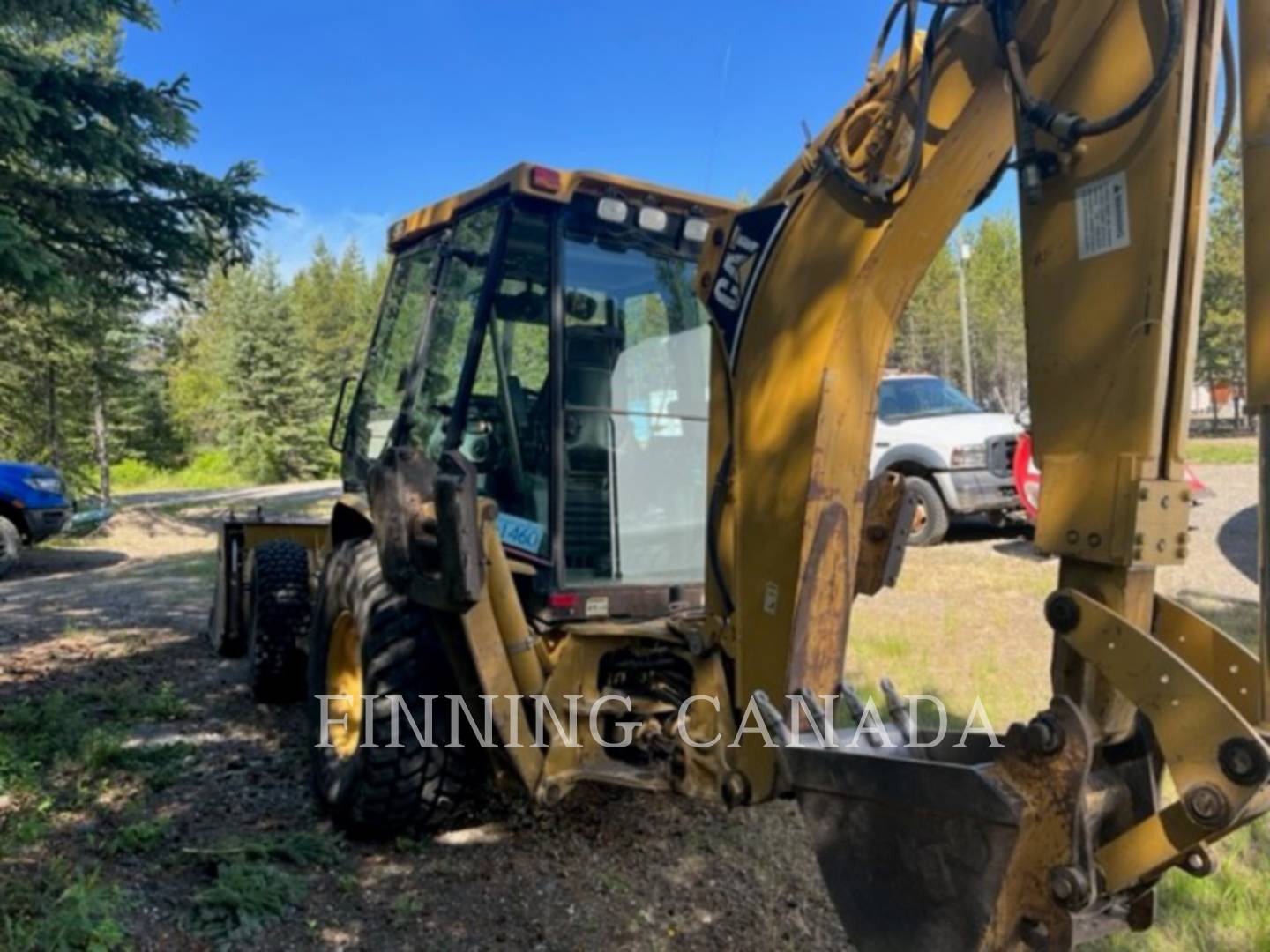 2002 Caterpillar 420D Tractor Loader Backhoe