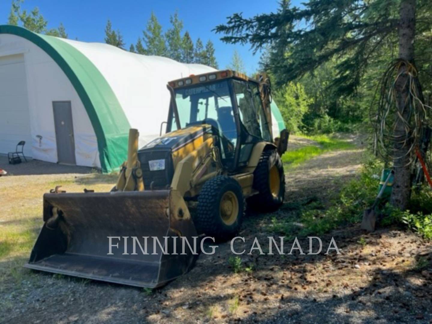 2002 Caterpillar 420D Tractor Loader Backhoe