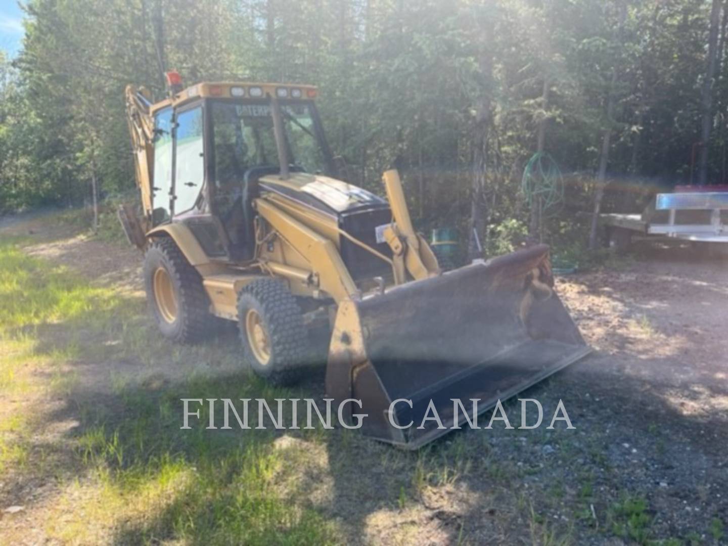 2002 Caterpillar 420D Tractor Loader Backhoe