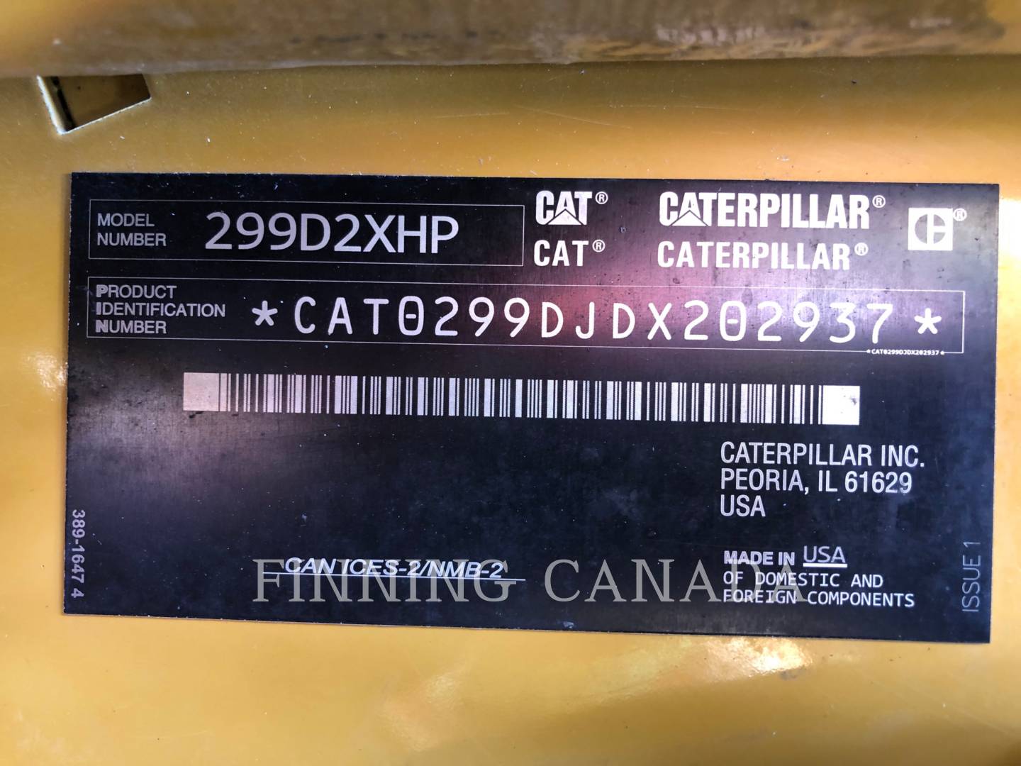 2018 Caterpillar 299D2 XHP Misc