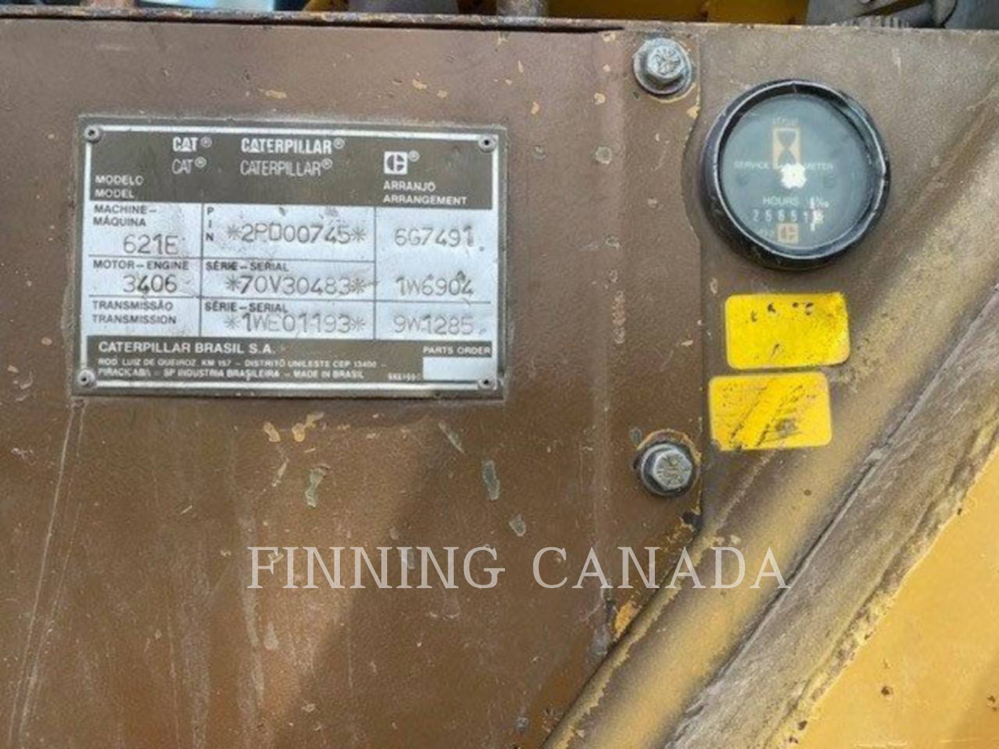 1990 Caterpillar 621E Wheel Tractor