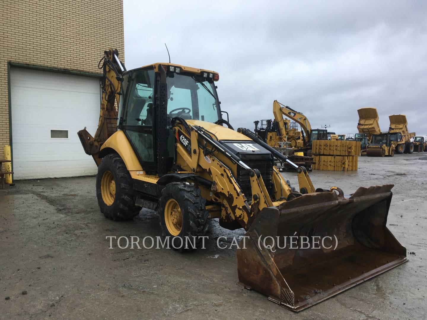 2014 Caterpillar 420F IT Tractor Loader Backhoe