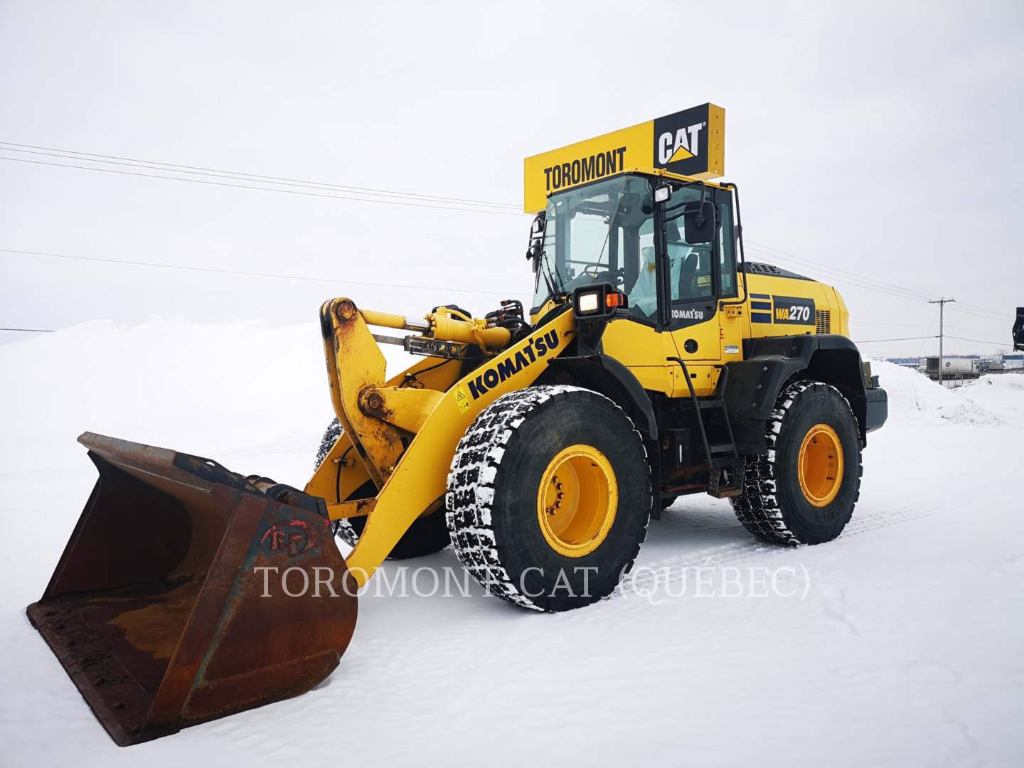 2017 Komatsu WA270-8 Wheel Loader