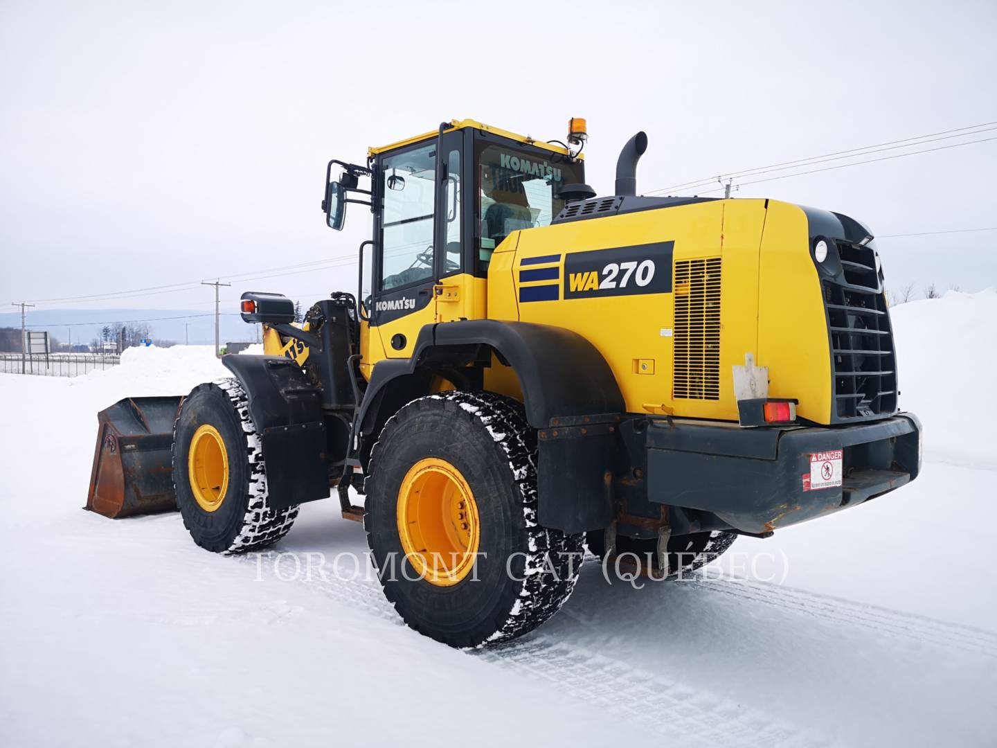 2017 Komatsu WA270-8 Wheel Loader