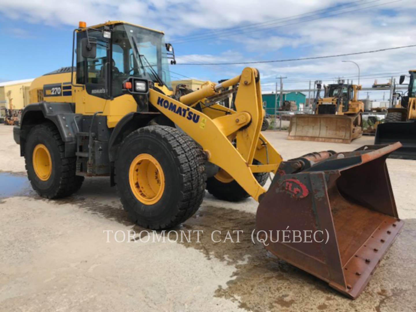 2017 Komatsu WA270-8 Wheel Loader