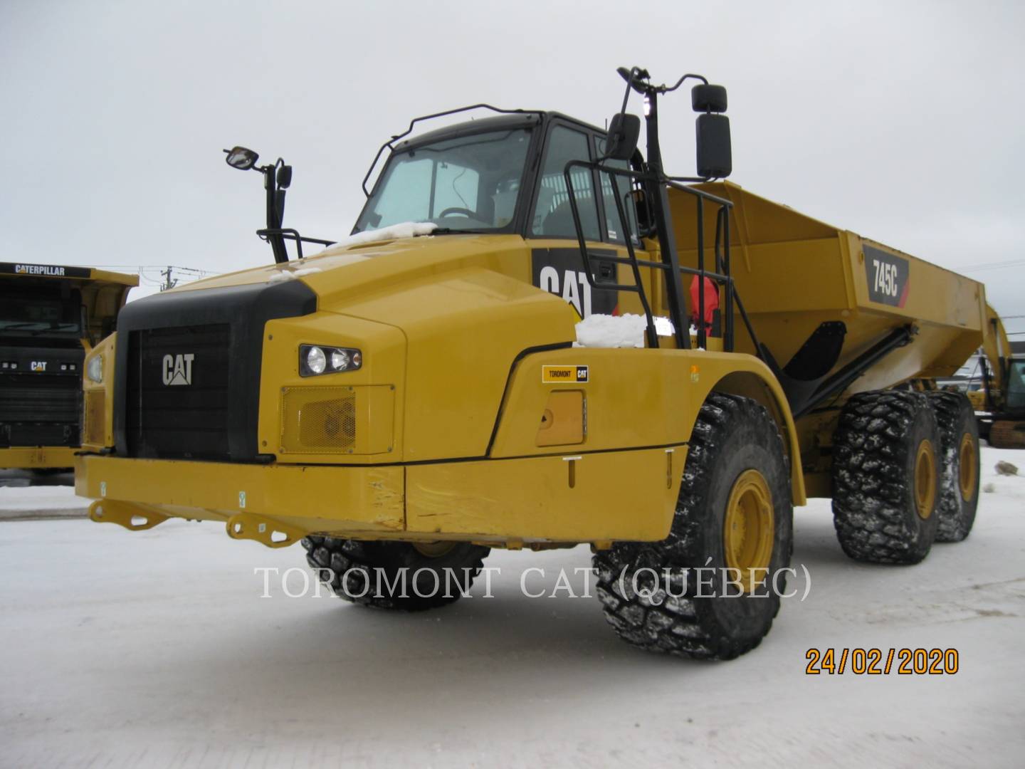 2015 Caterpillar 745C Articulated Truck