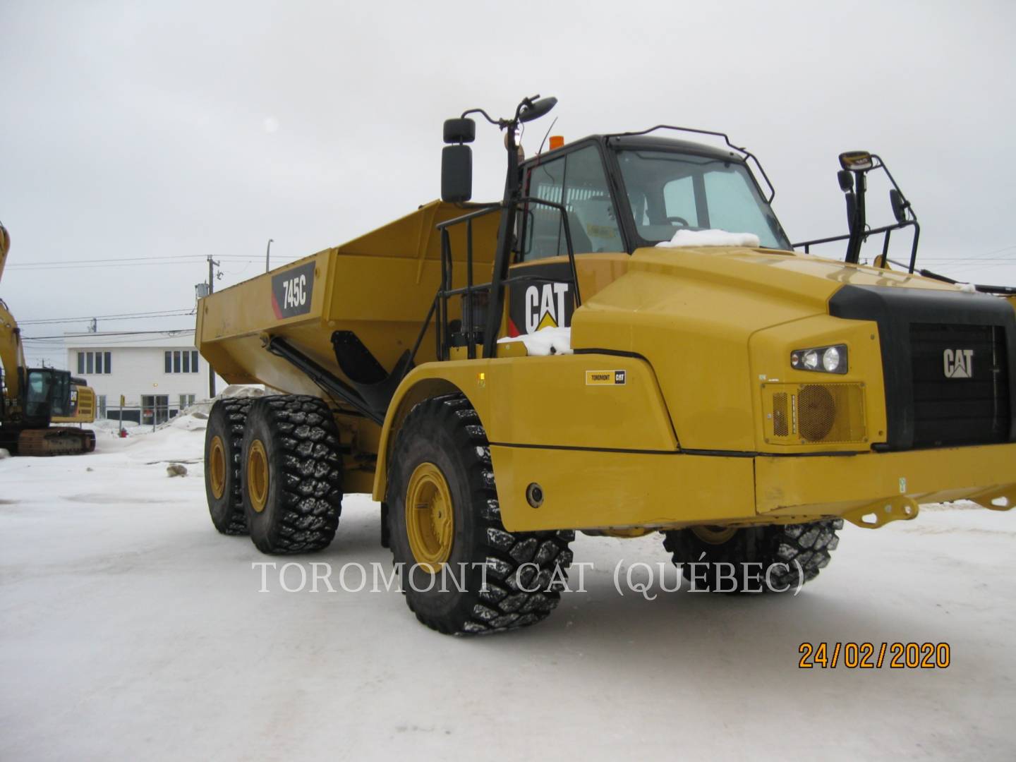 2015 Caterpillar 745C Articulated Truck