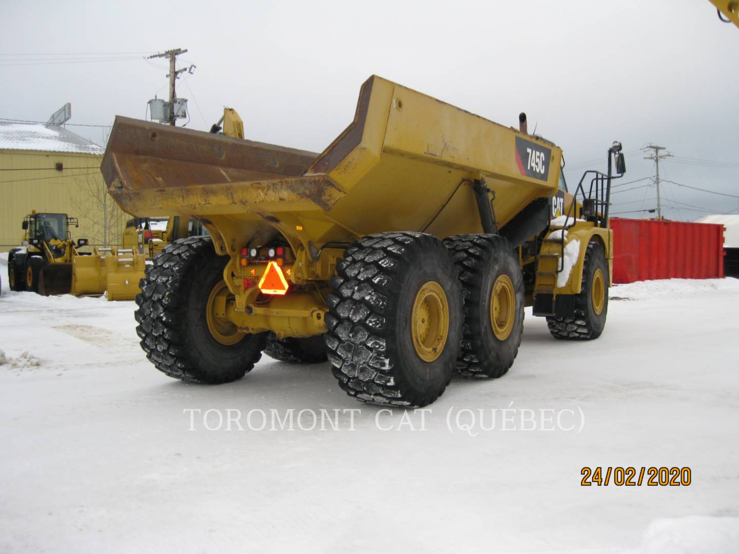 2015 Caterpillar 745C Articulated Truck