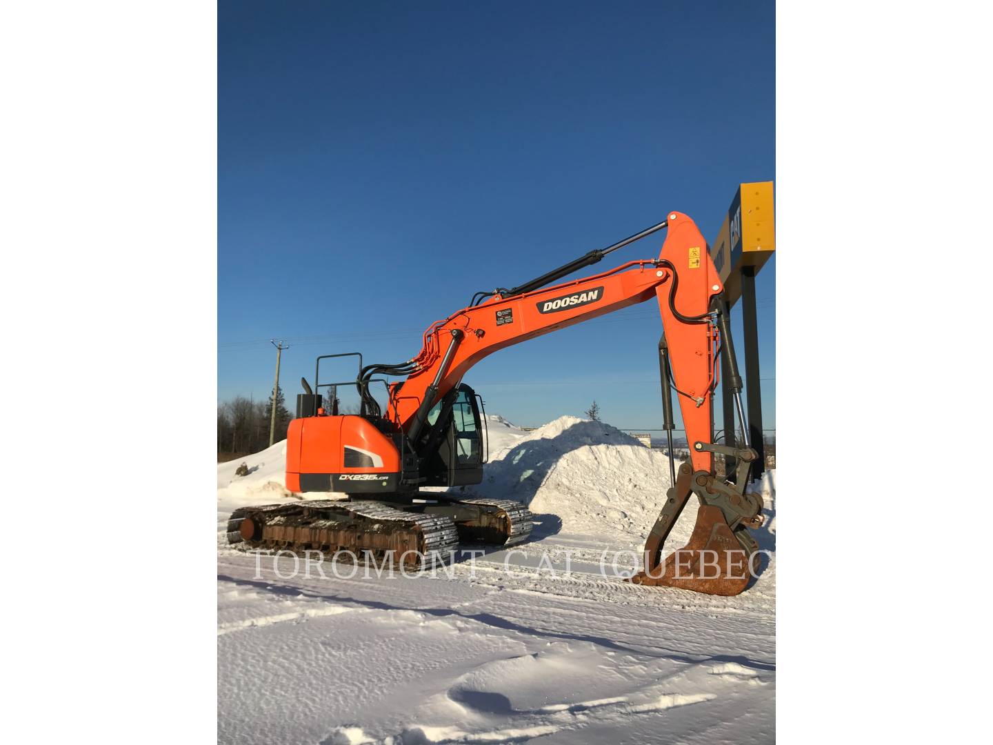 2018 Doosan DX235LCR-5 Excavator