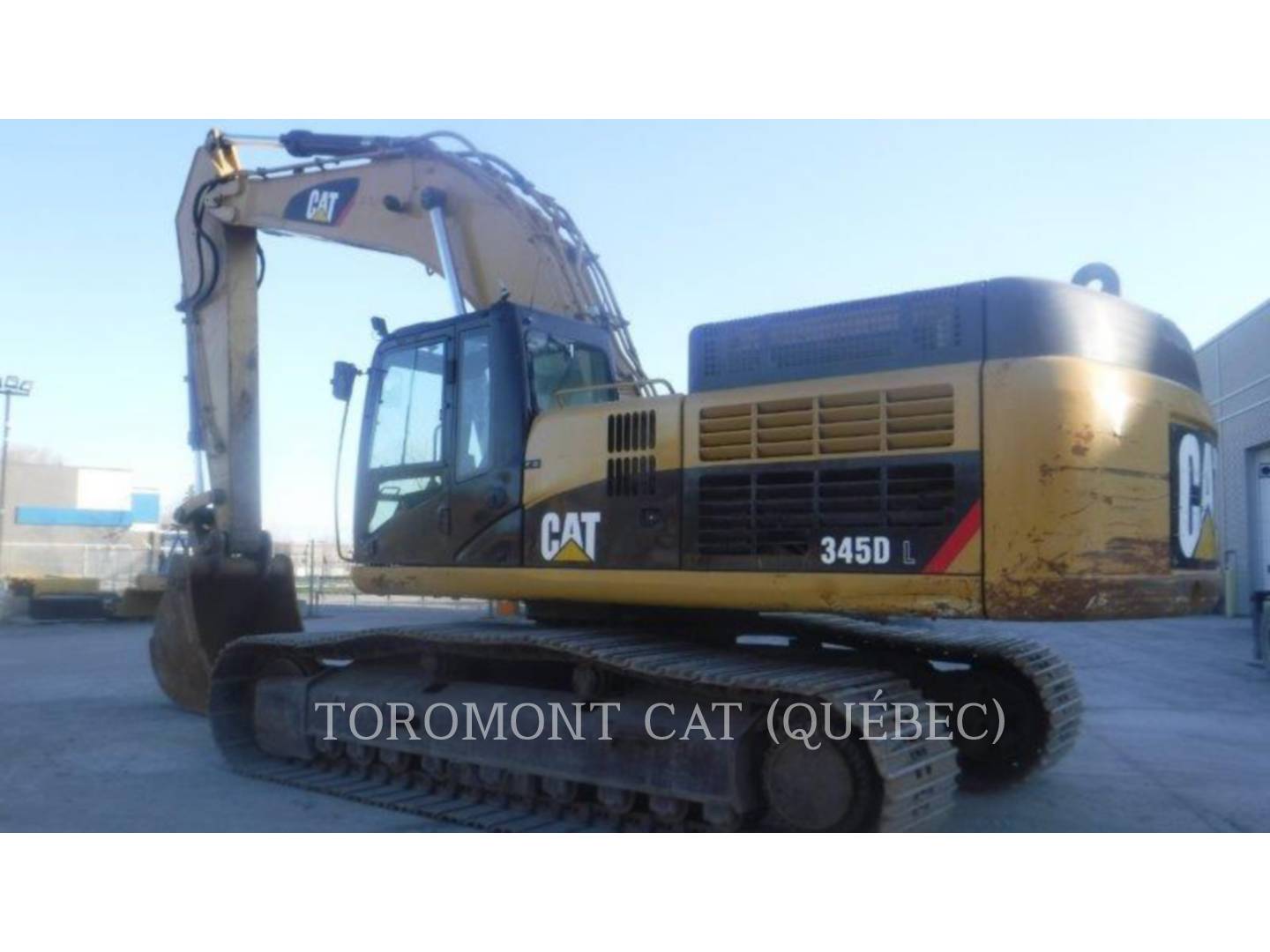 2011 Caterpillar 345D EC Excavator