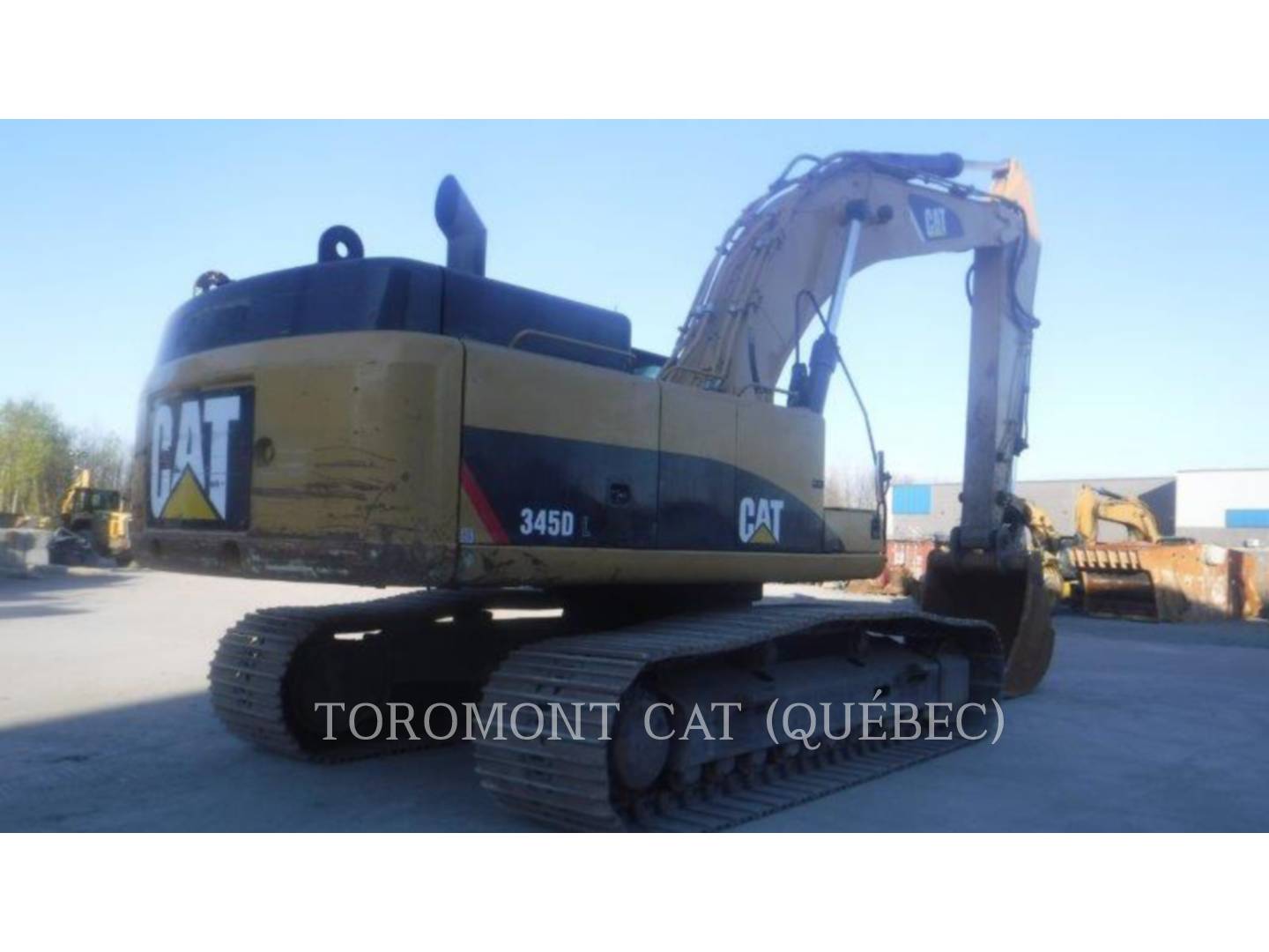 2011 Caterpillar 345D EC Excavator