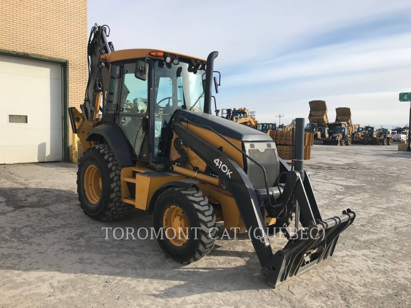 2014 John Deere 410K Tractor Loader Backhoe